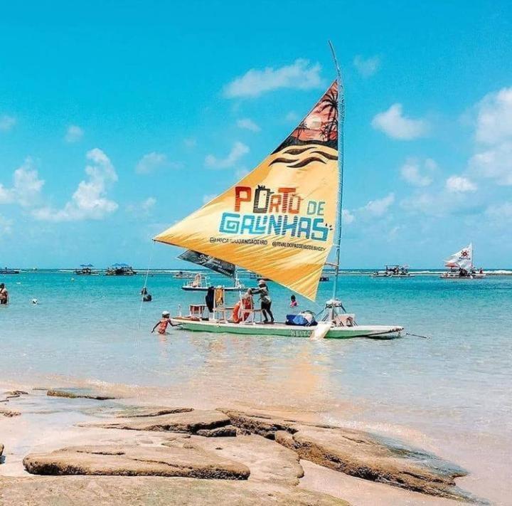 Lindo Apartamento Porto De Galinhas - Ipojuca - Com Churrasqueira E Piscina Buitenkant foto